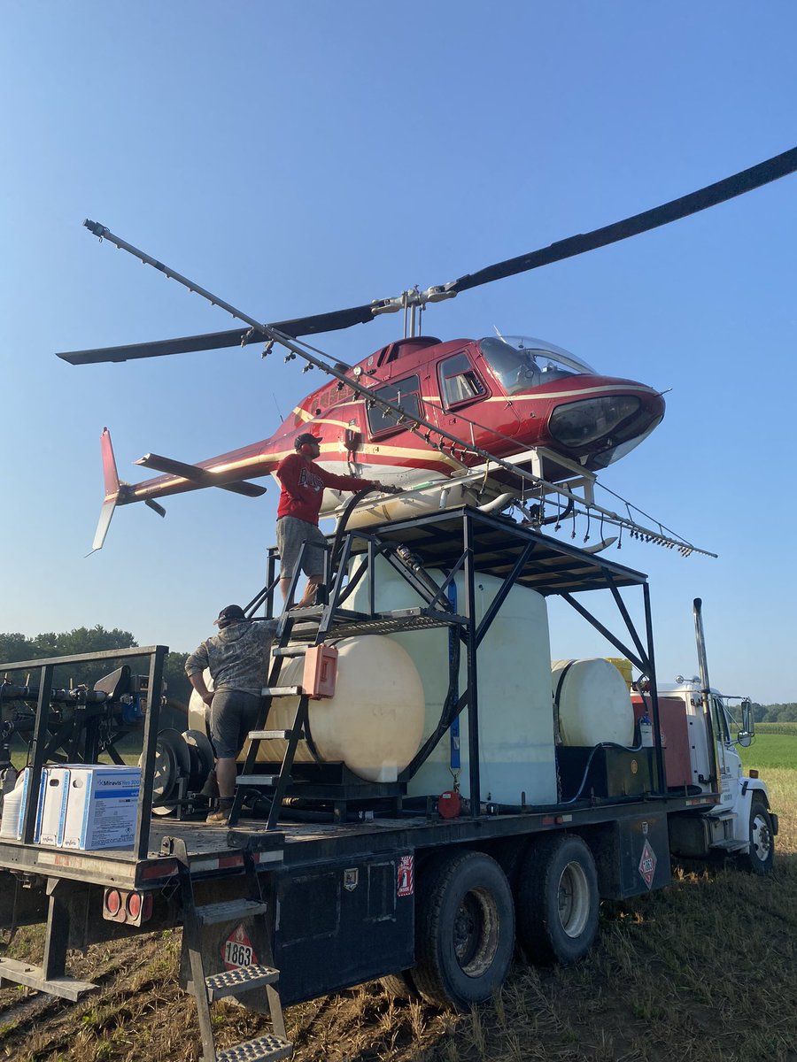 Dan Haupt (@haupt_dan) on Twitter photo Couldn’t resist the urge to stop and say hi to some of the old <a href="/ZimmerAir/">Zimmer Air</a> crew spraying corn for @FS_PARTNERS @GROWMARK_ONT #ontag
Be safe boys! Couldn’t resist the urge to stop and say hi to some of the old <a href="/ZimmerAir/">Zimmer Air</a> crew spraying corn for @FS_PARTNERS @GROWMARK_ONT #ontag
Be safe boys!
