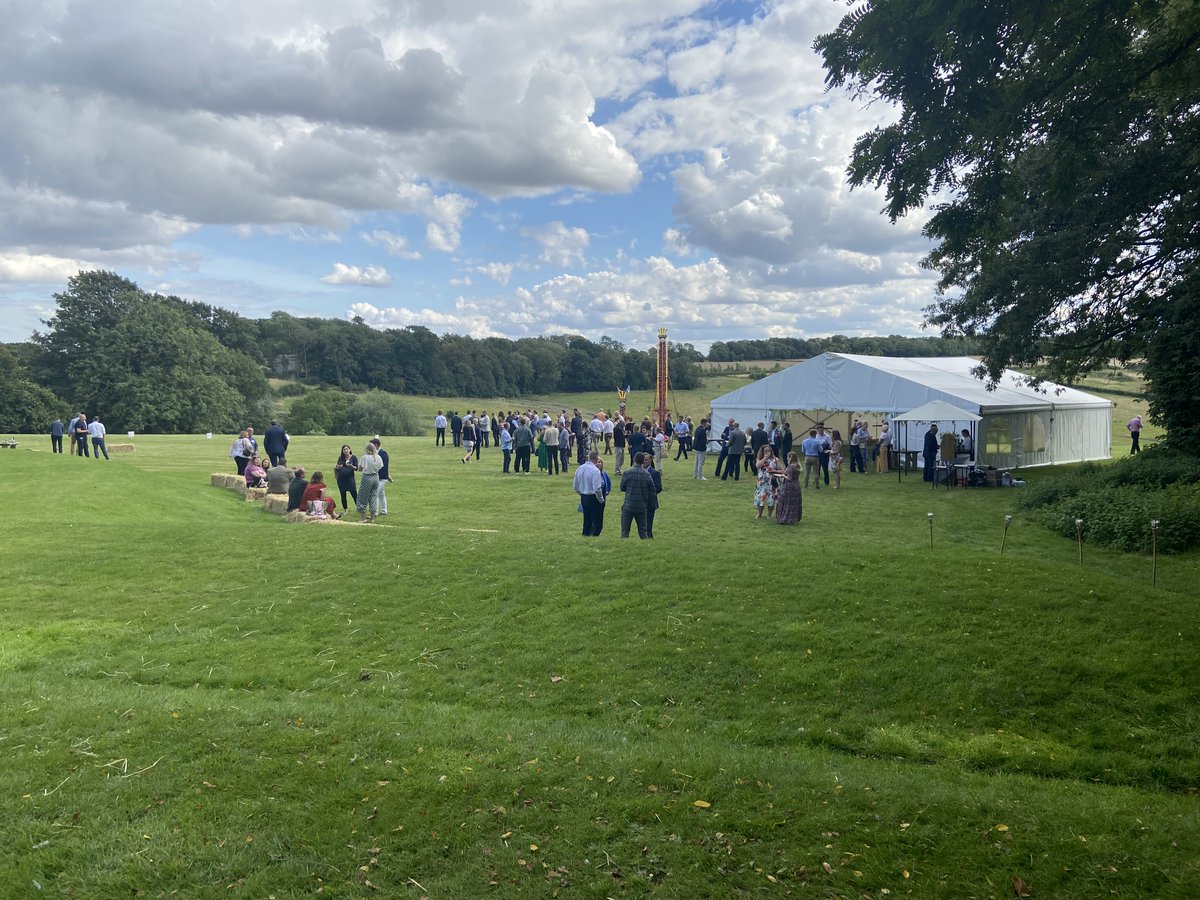 A break in the the great British weather for the Lincolnshire chamber of commerce summer garden party #views #wellingore #lincolnshire