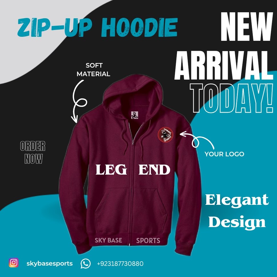 Zip-Up Hoodie
#zipup #zipuphoodie #hoodiezipper #hoodietrend #hoodiemurah #trending #fashionista #ootd #ootdfashion #weekendvibes #outfitideas #trendythreads #staywarm #streetwear #cozyfashion #fallfashion #casualchic #athleisure #sportyvibes 
DM to order your customized Hoodie