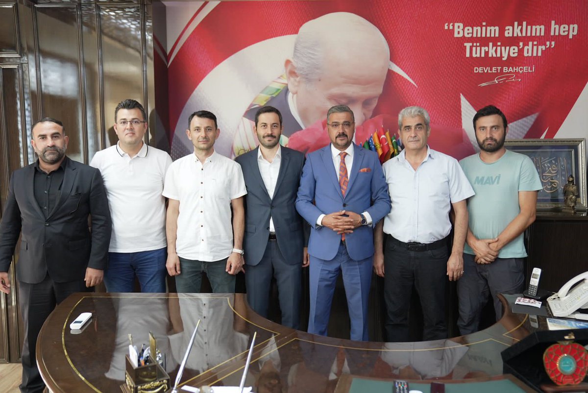 MTA(Maden Tetkik Arama) Personelleri, İl Başkanımız Sn. Alparslan Doğan’a hayırlı olsun ziyaretinde bulundular. Nazik ziyaretlerinden dolayı teşekkür ederiz.
#ankara #mhp #bugün #gündem #cuma