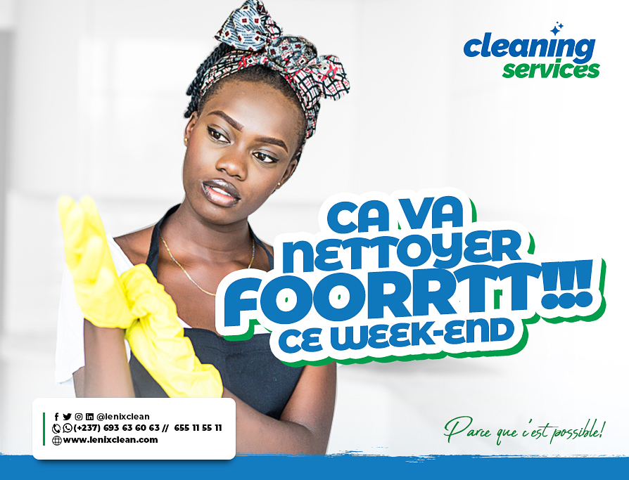LenixClean's tweet photo. Bon Week-end ! 📷
Chez LENIX CLEAN, nous allons nettoyer foorrtt ce week-end. Et vous ?
#LenixClean #Cameroun #Douala #nettoyageautomobile #nettoyage #nettoyer #nettoyageauto #nettoyagevoiture #catalogue237 #nettoyagecanapé #nettoyagetapis #weekend #nettoyagemaison #cleaning https://t.co/3GDCCObNNG