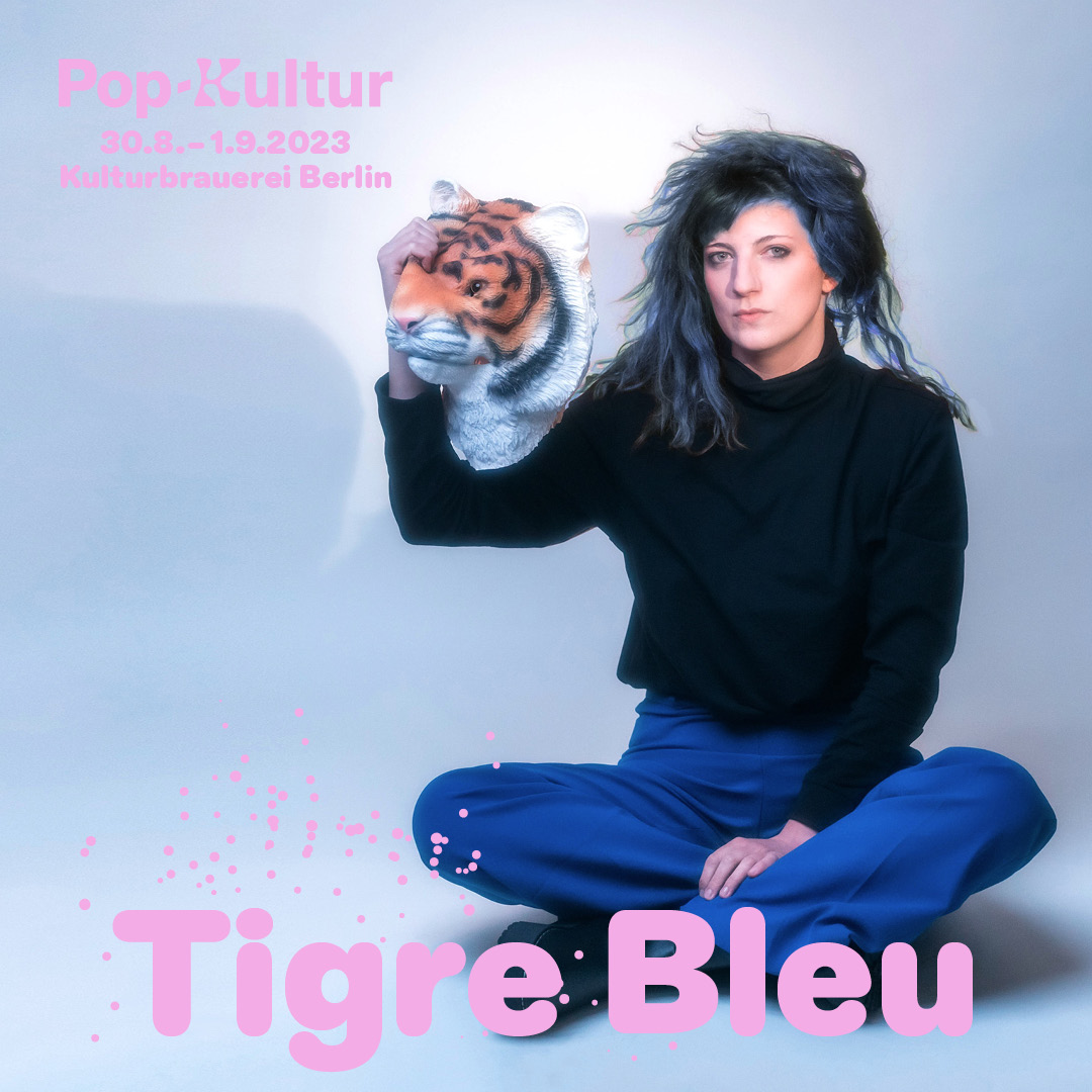 🇩🇪 - Discover the made in France acts performing at the international Festival <a href="/popkulturberlin/">Pop-Kultur Berlin</a>!
Tigre Bleu (On n'est pas des machines) will be performing on the Berlin stage on Friday 1st September.
More info ↷
pop-kultur.berlin/en/