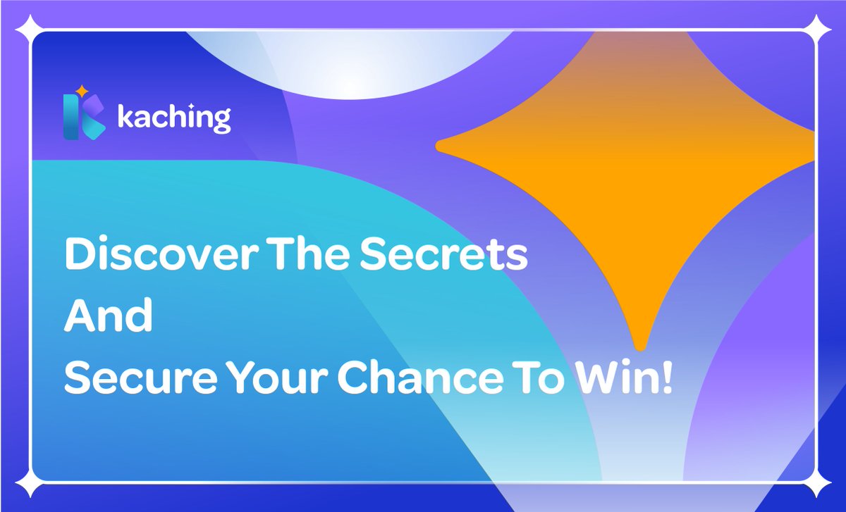 kachingwin's tweet photo. Curious about the magic behind Kaching?

Unveiling our unique draw system.

Discover the secrets and secure your chance to win!

#KachingLaunch #CronosDeFi https://t.co/DyGxhlcPVf