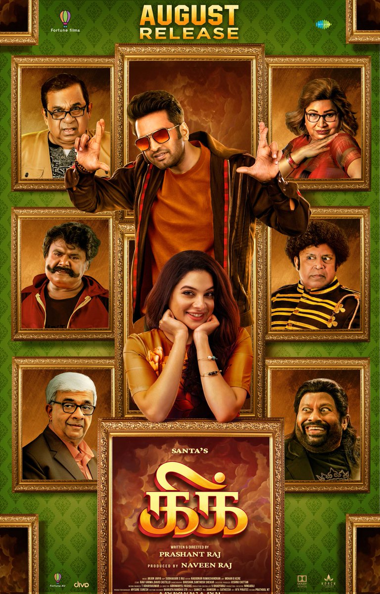 ObsoletePsych's tweet photo. #KICK 🤞 in theatres this August. Gear up for a fun ride with the one and only @iamsanthanam 😀 Laugh-riot guaranteed 😁

@iamprashantraj @TanyaHope_offl @ArjunJanyaMusic @iamnaveenraaj @Fortune_films @johnsoncinepro @saregamasouth #கிக் #SantasKick #ActionComedy #KollywoodCinema https://t.co/MD0lAlPXFj