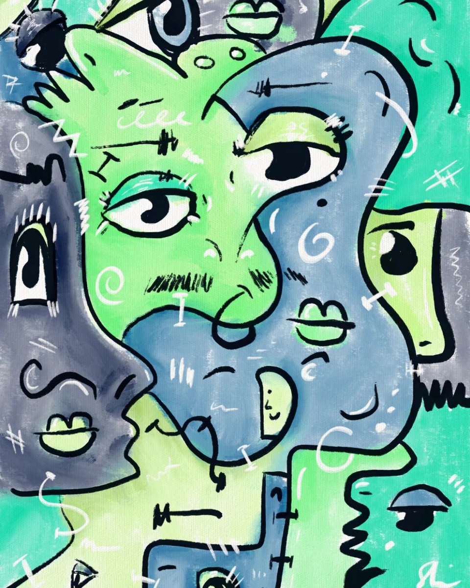 thatseb_astian's tweet photo. Breaking a sweat

#digitalabstract #digitalcubism #digitalpainting #abstractart #nftart #nftartcollector #expressionismpainting #creativeuprising #smallbusiness #smallartist #cubismart #modernart #avantgardeart #contemporarypainting #contemporaryart #artcollective #artcollector https://t.co/kzr2nqPN5o