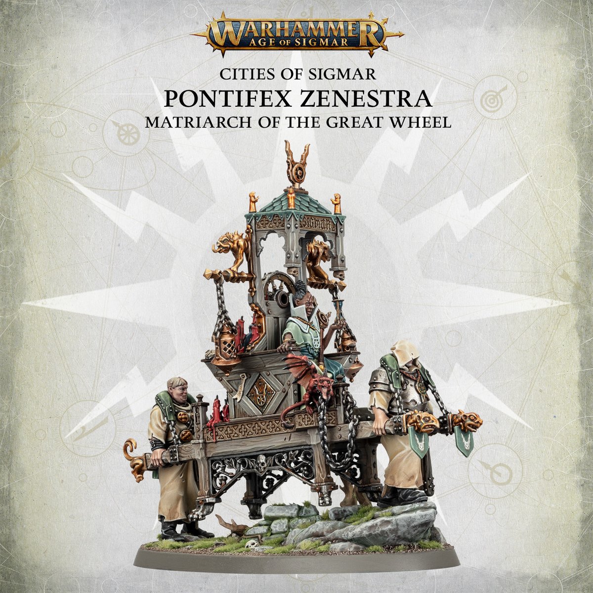 warhammer's tweet photo. Head out on a Dawnbringer Crusade! 

Get a proper look at the amazing new Cities of Sigmar miniatures: https://t.co/2CEsr8lG94

#WarhammerCommunity https://t.co/27VWaN9xiT