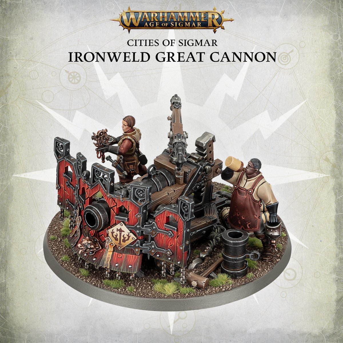 warhammer's tweet photo. Head out on a Dawnbringer Crusade! 

Get a proper look at the amazing new Cities of Sigmar miniatures: https://t.co/2CEsr8lG94

#WarhammerCommunity https://t.co/27VWaN9xiT