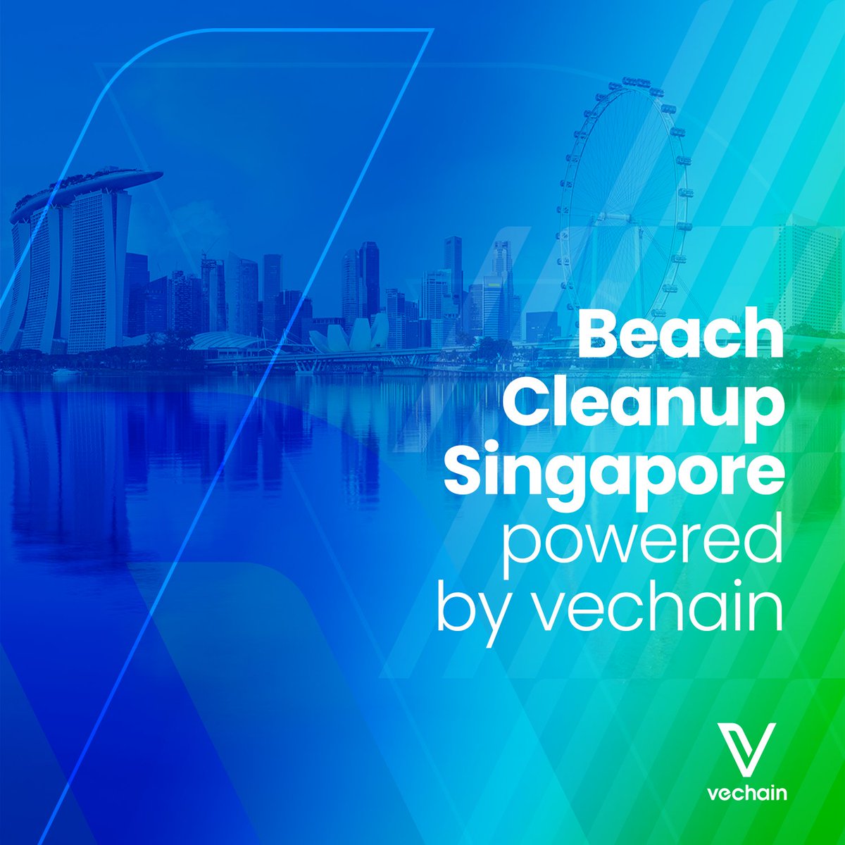 vechainofficial's tweet image. Tomorrow, the #vechain team &amp;amp; 50 volunteers will begin the Beach Cleanup on the Singaporean coast in collaboration with @green_nudge.
Attendees will learn about the impact of marine debris &amp;amp; gain a Proof of Participation (PoP) #NFT for their action.
Tune in next week for more!