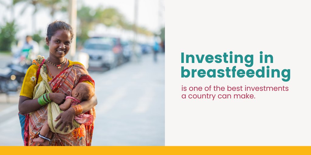 Breastfeeding is one of the best investments for saving lives and improving the health of #MomandBaby. Through @FHISolutions’ initiatives @aliveandthrive and @1000Days, we are working to protect, promote and support #breastfeeding. #WBW2023