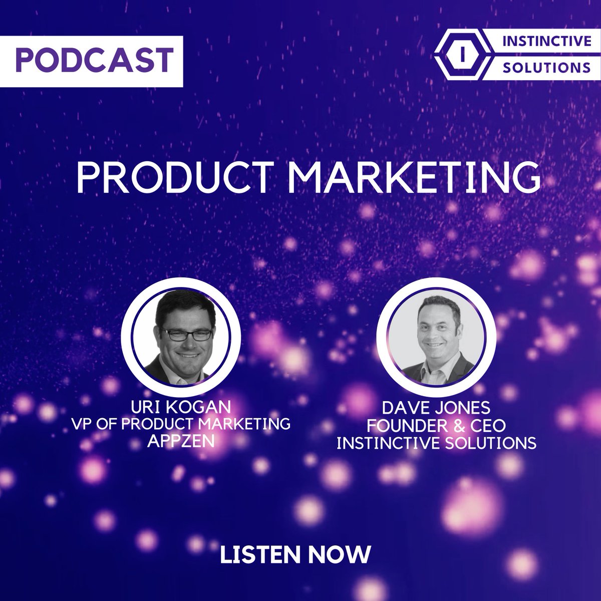 Product Marketing: In Episode 6 of In the Pod, we sit down with Uri Kogan, VP of Product Marketing at AppZen, for an exclusive look at his experience in the role.
Listen now: bit.ly/3MFp3a3 
#inthepod#podcast #productmarketing #episode6