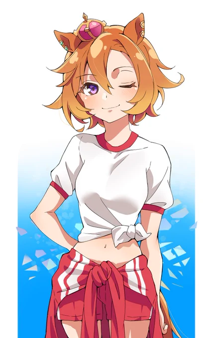 体操服っていいな…  #ウマ娘  ※タップ推奨