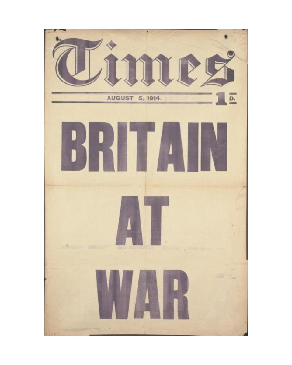 KMFollett's tweet photo. #OnThisDay in 1914, Britain declared war on Germany. In #FallOfGiants I follow the experiences of five families before, during and after the war.
@OnThisDayNYT https://t.co/oD3ngScnO8