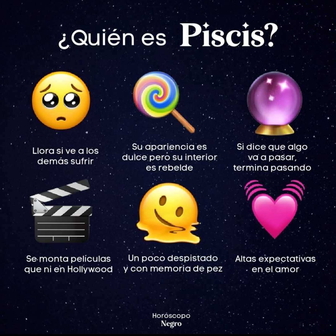 ¿Quién es #piscis? ✨🔮✨ #horoscoponegro