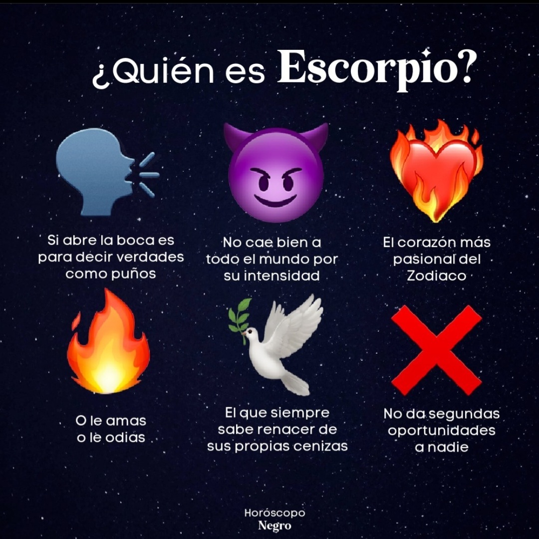 ¿Quién es #escorpio? ✨🔮✨ #horoscoponegro
