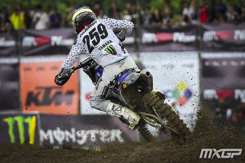 mxgp's tweet photo. Glenn Coldenhoff has reached 4️⃣podiums over the last 6️⃣ Grand Prix 👏💪 Coldenhoff is now 4th in the Championship, 25 points off his teammate Jeremy Seewer❗
The 'Hoff' is getting closer to his career's best finish in MXGP🏁 - 3rd in 2019... Will he do it ❓

#MXGP #Motocross https://t.co/tlP3DF0TDr
