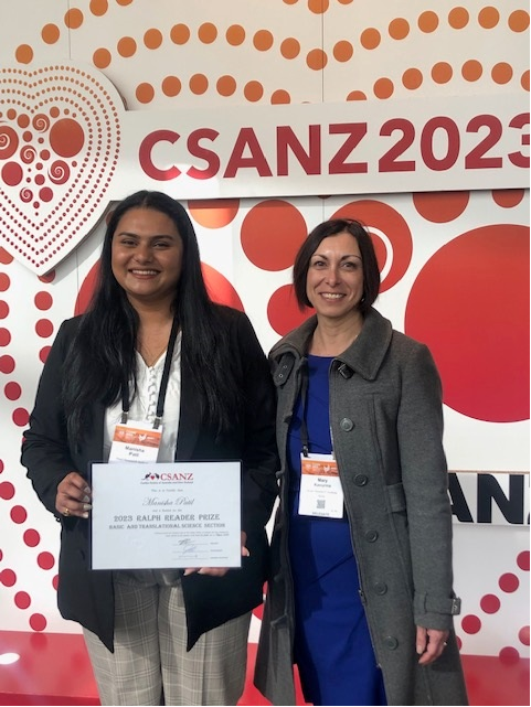 Mary Kavurma (@kavurmamary) on Twitter photo Congratulations on your talk <a href="/manisha_spatil/">Manisha Patil</a>!! Proud supervisor moment 🥳👏😍 <a href="/HRIAust/">Heart Research Institute</a> Congratulations on your talk <a href="/manisha_spatil/">Manisha Patil</a>!! Proud supervisor moment 🥳👏😍 <a href="/HRIAust/">Heart Research Institute</a>