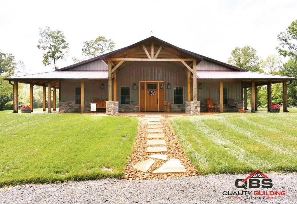 Welcome to our official page! We specialize in barndominiums, hay barns, pole barns, garages, shops, and much more! All things building supply needs!