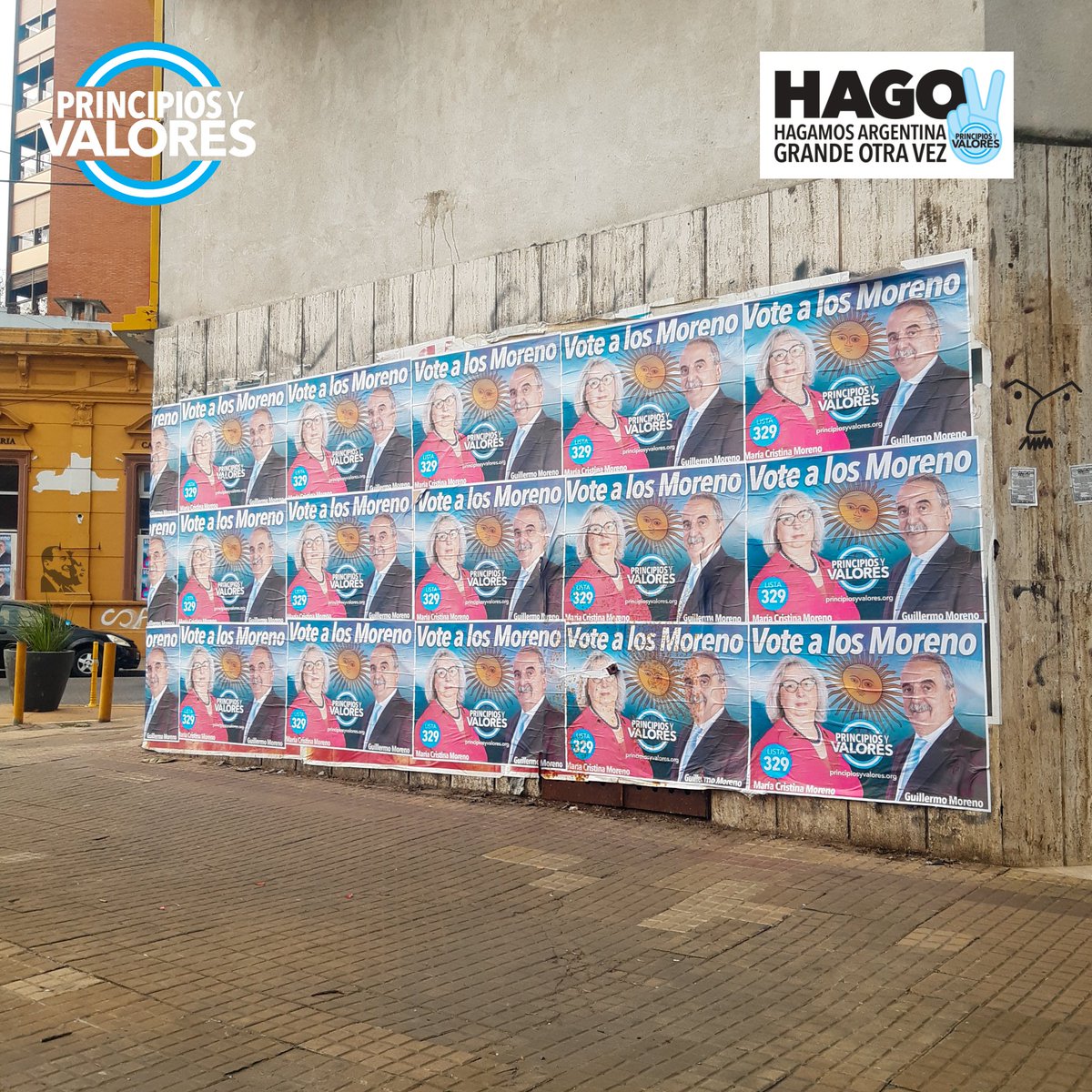 pyvsedelp's tweet photo. VOTÁ A LOS MORENO
¡VOTÁ PERONISMO DE VERDAD!

Moreno Presidente
Cristina Moreno Diputada Nacional

¡Sumate y fiscalizá para cuidar los votos peronistas!

Guillermo Moreno Presidente 2023
Hagamos Argentina grande otra vez
HAGOV
Principios y Valores
PyV https://t.co/xrUTRc9ckD