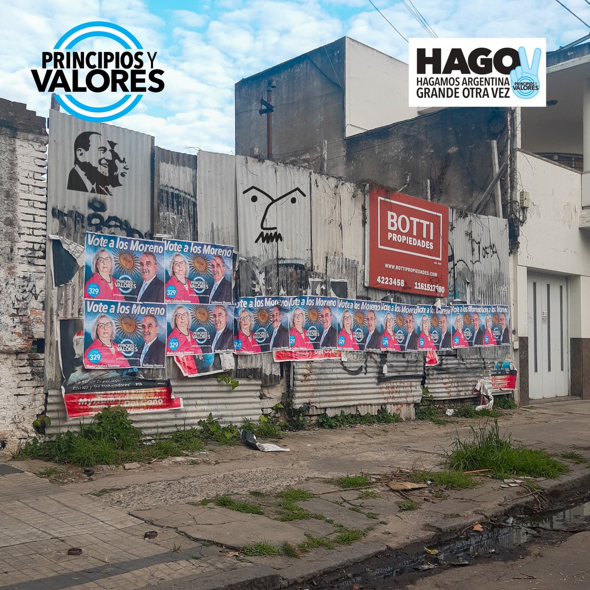 pyvsedelp's tweet photo. VOTÁ A LOS MORENO
¡VOTÁ PERONISMO DE VERDAD!

Moreno Presidente
Cristina Moreno Diputada Nacional

¡Sumate y fiscalizá para cuidar los votos peronistas!

Guillermo Moreno Presidente 2023
Hagamos Argentina grande otra vez
HAGOV
Principios y Valores
PyV https://t.co/xrUTRc9ckD