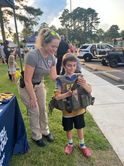 Here are a few more photos from #NationalNightOut. We'd love to see these young ones grow up and join the #FBI one day! 
x.com/FBICharlotte/s…