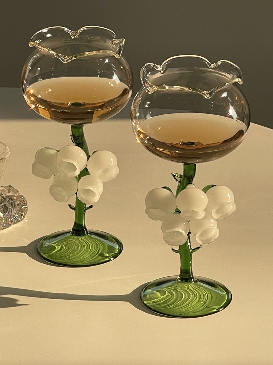 juwas_Shop's tweet image. lily of the valley glasses