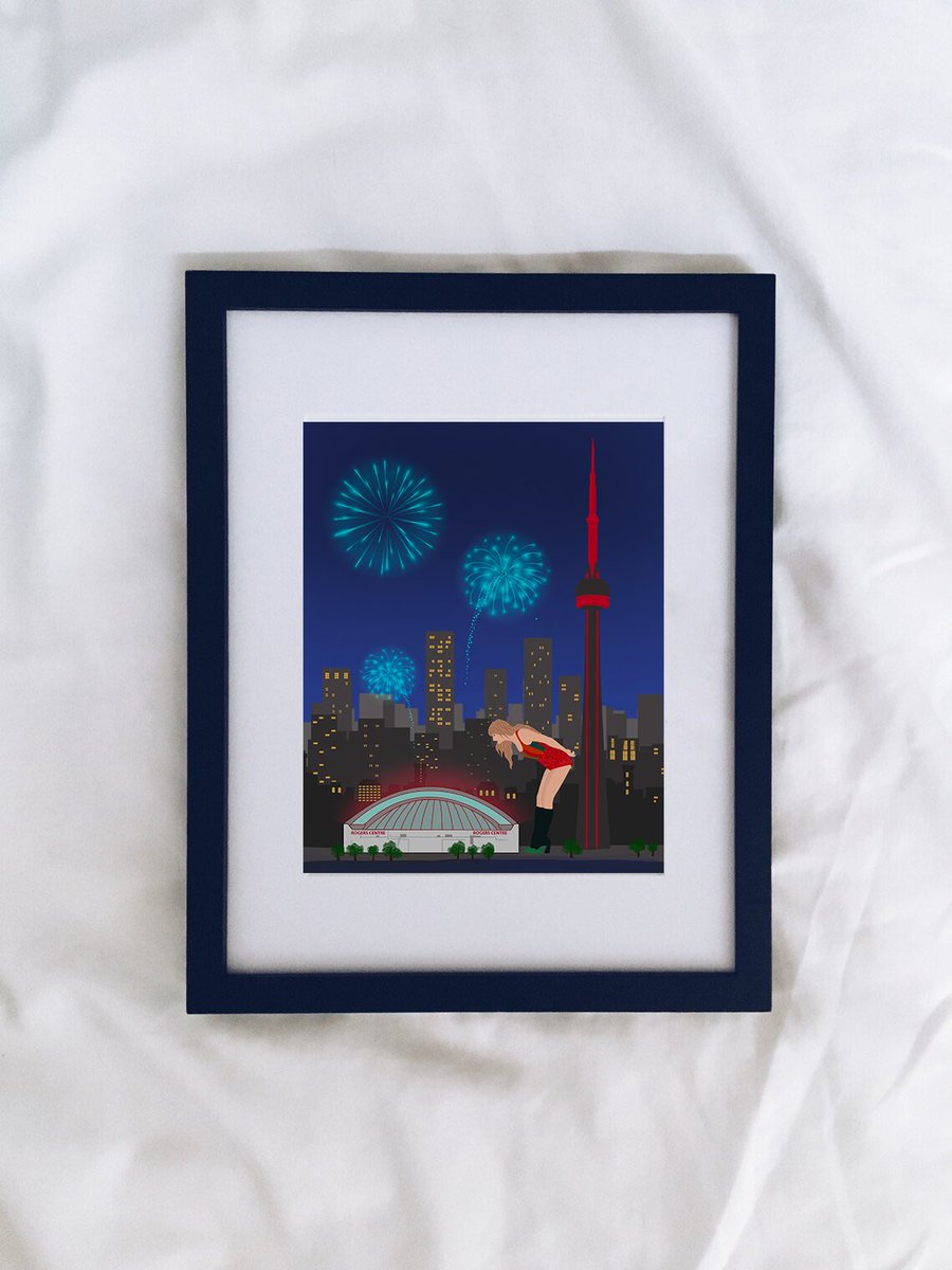 rachb43's tweet photo. I was super excited about Taylor’s Toronto dates being announced and just HAD to draw this once I had the idea! 

@taylorswift13 @taylornation13 we can’t wait to have you here in Toronto next year!! Fingers crossed I get tickets 🤞🏻🥰🎟️

#TSTheErasTour #TaylorSwift #Swifties https://t.co/HpQHbUWJbK