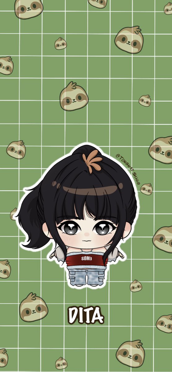 sihir_tongkat's tweet photo. Secret Number fanart 🗝️
Mini Dita ✨

Jambul dita malah kek jengger pitik 😭asli bingung kukang ga ada telinganya jadi bingung gambar gimna 🤣

⭕️ RT, personal use
❌ Repost, commercial use, claming as your own
#SECRET_NUMBER 
#DITA 
#secretnumberfanart 
#tongkatsihir https://t.co/W0R9nb7rCX
