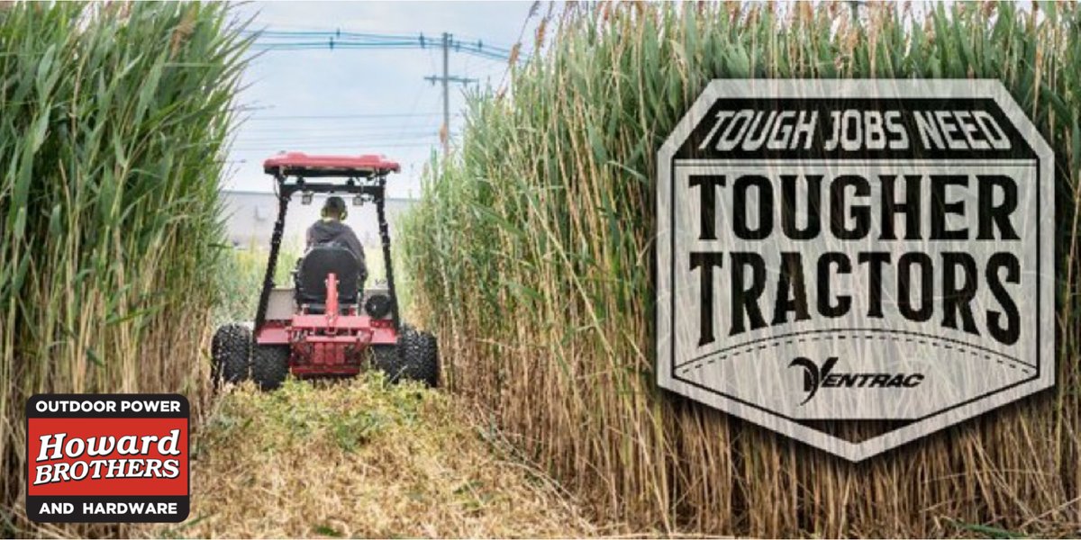 howardbrothers's tweet image. 1 Tractor. 30+ Attachments.
Demo a #Ventrac today