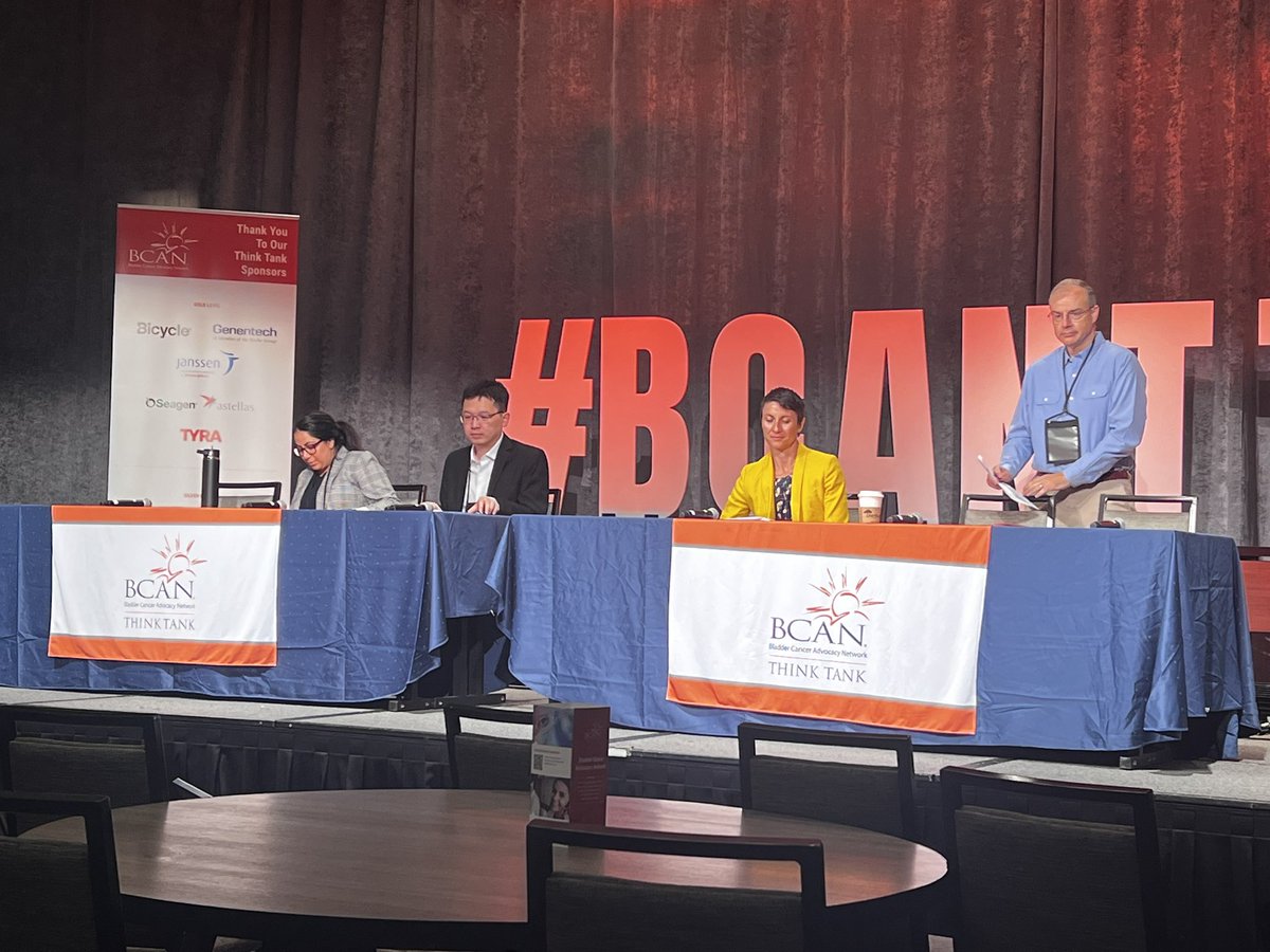 LauraBukavinaMD's tweet photo. Bladder Cancer Advocacy Network YIA Awardee @avasaidian @weisi_liu presenting their awesome work . Spectrum of APOBEC activity in urothelial carcinoma to Patient Oriented focusing on QOL in #Latix population #BCANTT23 https://t.co/sEngz9xUCz