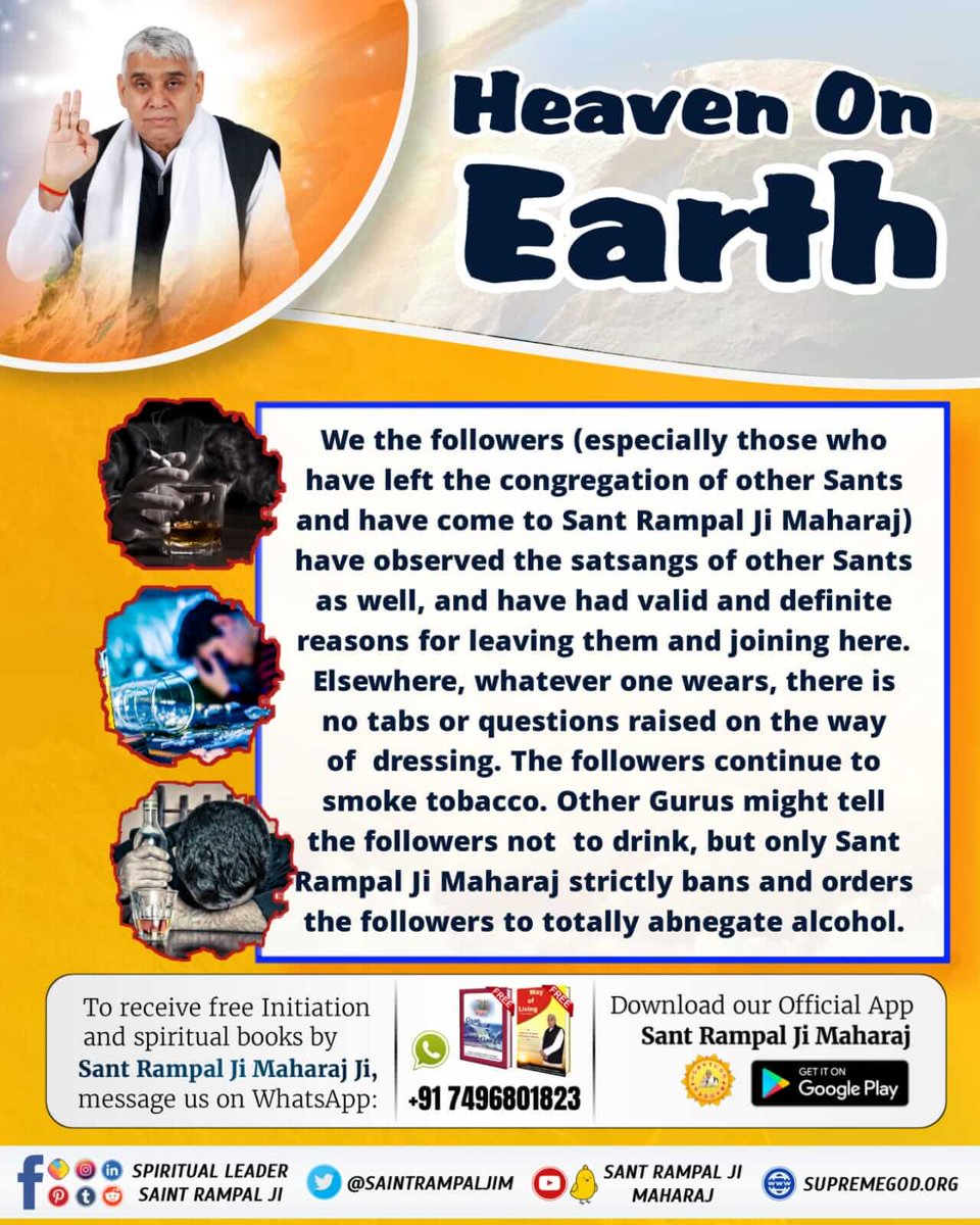 simple_LivingR's tweet photo. "Delve into the spiritual depths as Sant Rampal Ji Maharaj's teachings unveil the truth: Kabir is God, the Almighty. 🙏 #धरती_ऊपर_स्वर्ग https://t.co/0Kc46KMNHm