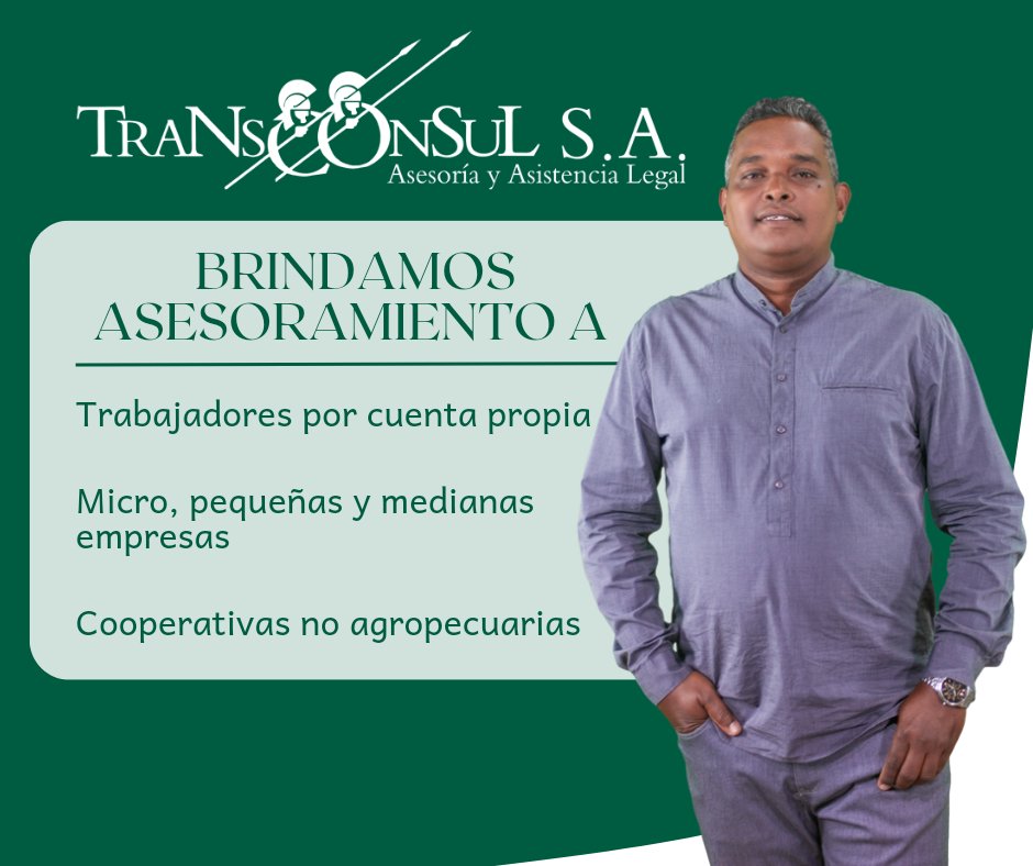 👥🤝📝Las diferentes formas de gestión no estatal de la economía cubana pueden contratar en nuestro bufete los servicios de asistencia y asesoría legal para su constitución y posterior seguimiento.