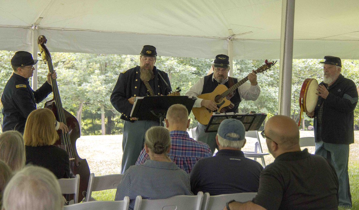 Reminder: Our 26th Annual Music Muster begins at noon today and continues throughout the day tomorrow. Visit our website for the full schedule and performance locations. nps.gov/gett/gettysbur….