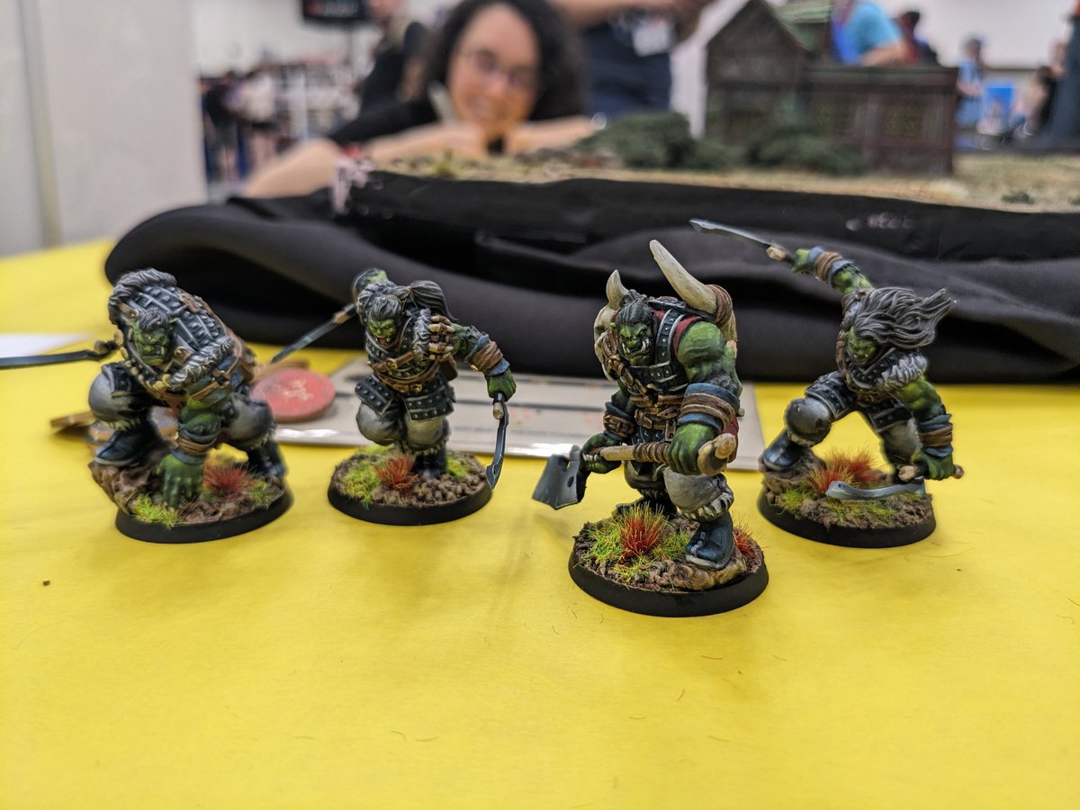 Love the Hunters from the Northern Tribes of #Warcrow #CorvusBelli #GenCon stop by booth 2547 in the vendor hall or find us in the Gaming Hall for a demo