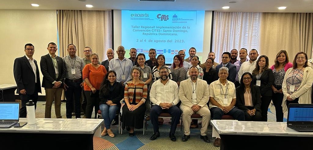 Representantes de 🇧🇿🇨🇷🇸🇻🇬🇹🇭🇳🇵🇦🇩🇴 en el Taller Regional de Implementación de la CITES de la 12ª Reunión de <a href="/Roavis4/">Roavis</a> para fortalecer las capacidades en dictámenes de adquisición legal (LAFs), expedición de permisos y aplicación de la #CITES.

Aprende más: cites.org/eng/node/133864