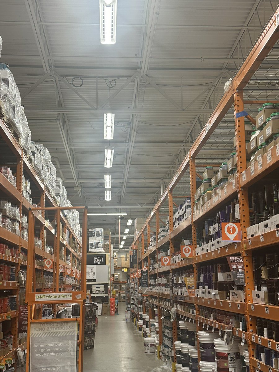Jessie Perkins (@jperkinsgooden) on Twitter photo Now that’s what I call overhead management. Thank you to our freight team and paint department for working together, packing down and consolidating palletized merchandise. <a href="/collinshd/">mikecollins</a> @anthony23639629 Now that’s what I call overhead management. Thank you to our freight team and paint department for working together, packing down and consolidating palletized merchandise. <a href="/collinshd/">mikecollins</a> @anthony23639629