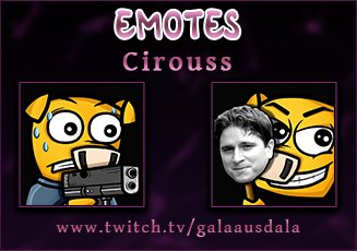 2 neue Emotes für @CirousStream  
#emotes #emoteartist