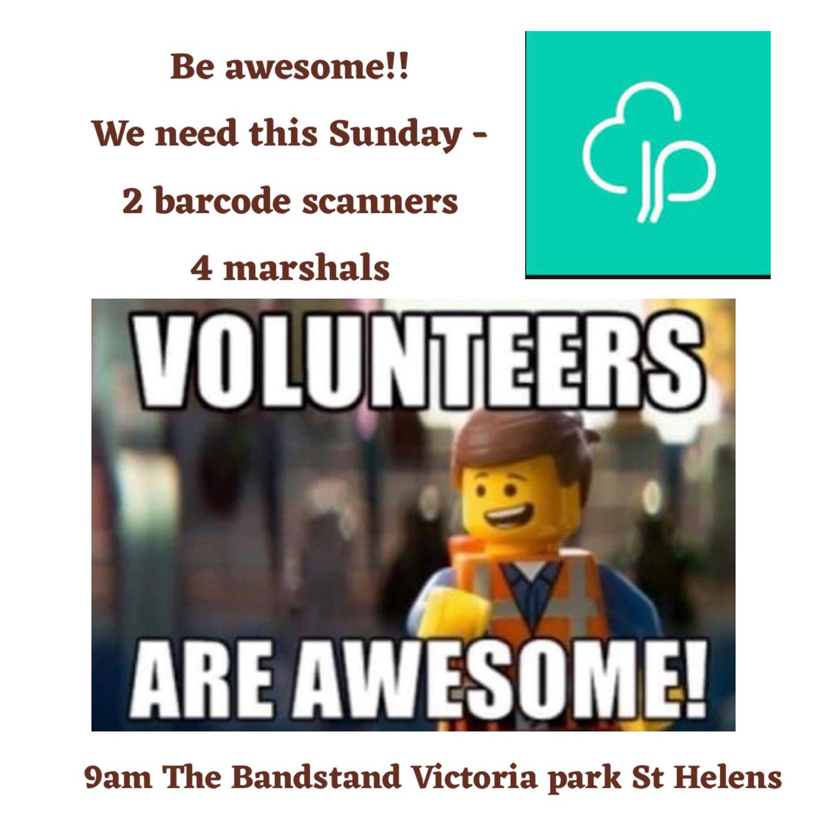 #volunteersareawesome
 Please comment below 👇 if you can help this Sunday