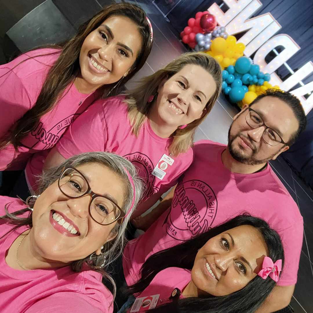 Elementary Multilingual Barbies and Allan ready for 2023-2024 school year! 
#AldineRising #AldineStart23 #WeAreAldine #2023Convocation 
@slflores77338 @teachbernieb @MrCarmona2016 @coboslily @delgadong94 @AldineEsl @AldineISD