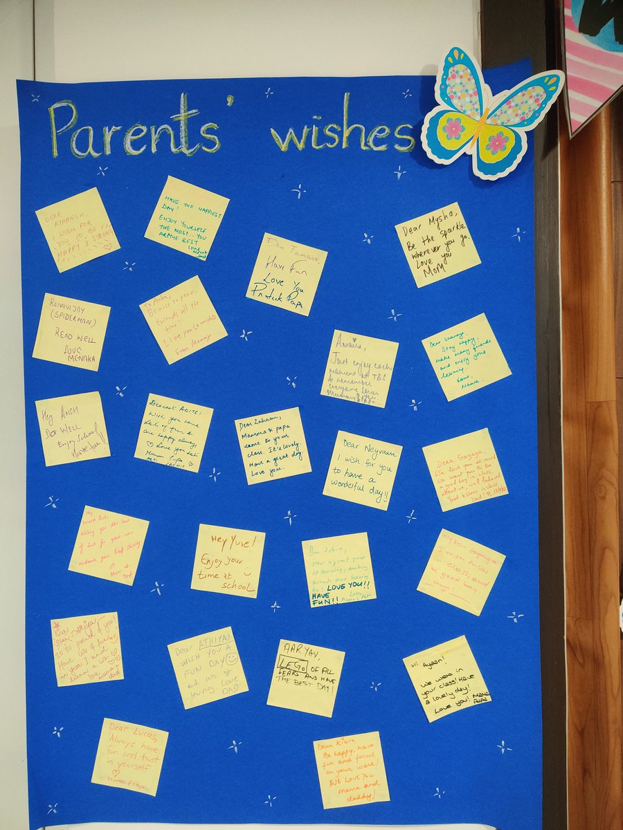Planting seeds of love, wisdom, and endless dreams in the hearts of our Year 1 stars. Here's to a year of growth, laughter, and boundless possibilities! 🌱✨ #ParentWishes 
<a href="/TBS_Delhi/">TBS Delhi</a>
<a href="/imdeepika/">Deepika Sharma</a> <a href="/ArushiM06/">Arushi Mehta</a> <a href="/gahlawatadity/">Adityy Gahlawat</a>