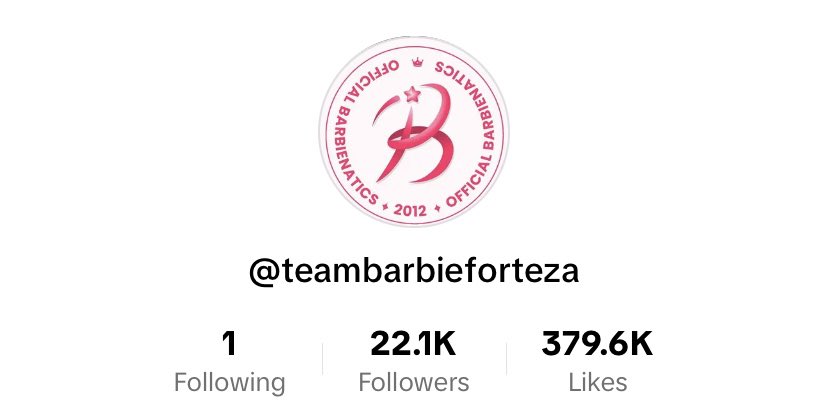 1M Views and 22.1k followers! 🫶🏻

tiktok.com/@teambarbiefor…
