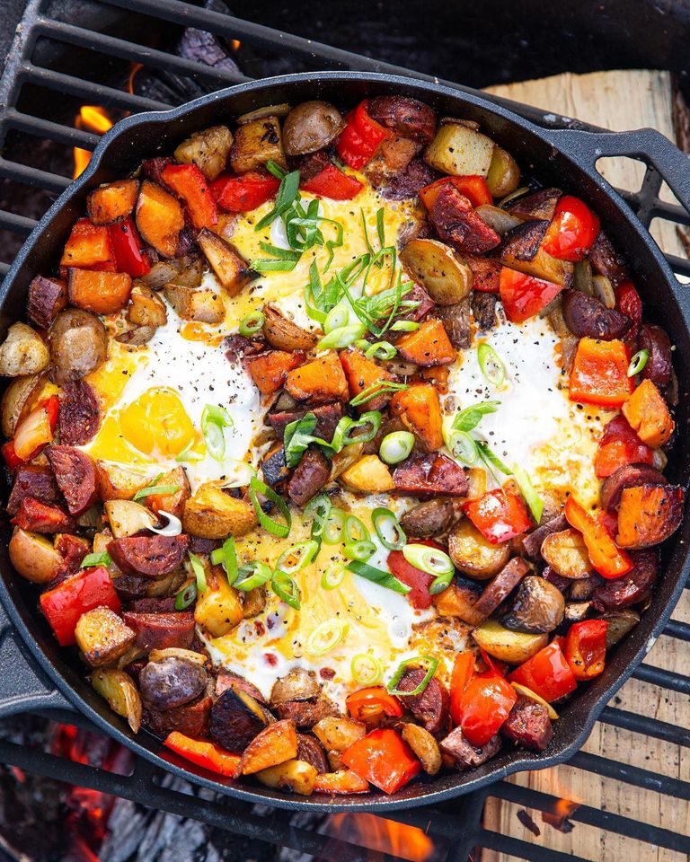 Whether you're cooking over a campfire or a grill, this Maple Chorizo Breakfast Skillet is a must!
#CampfireCooking #GrillMaster #MapleChorizoSkillet #BreakfastDelights #OutdoorCooking #SkilletRecipes #MustTryDish #FoodieAdventures #FlavorfulFeast #CookoutFavorites