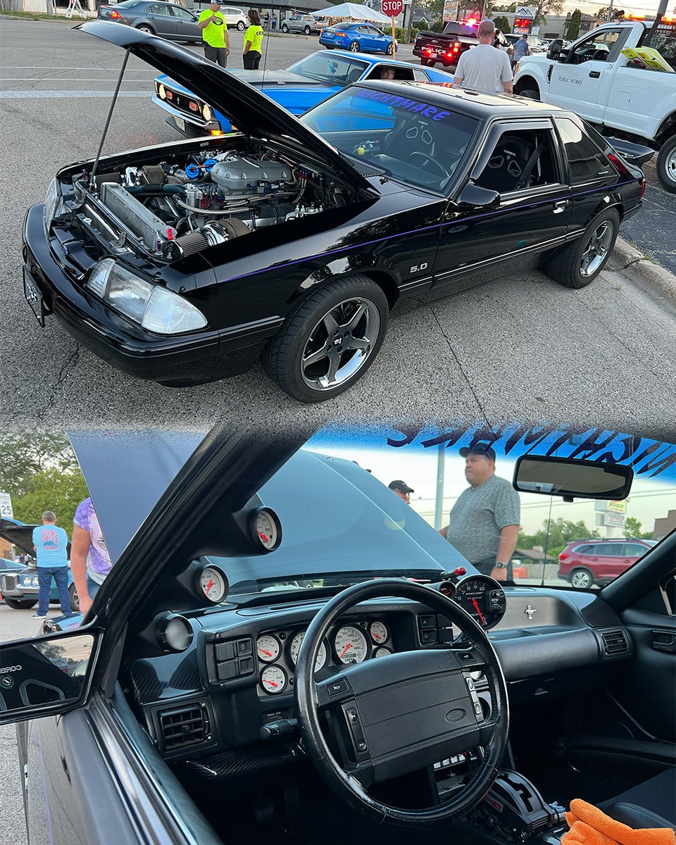 AutoMeter's tweet photo. Cruising in the Foxbody Mustang — enjoying the finer things life has to offer! 🔥
#foxbodymustang #foxbody #cruisenight #foxbodynation #fordmustang #foxbodyonly https://t.co/0Lj88sUdHY