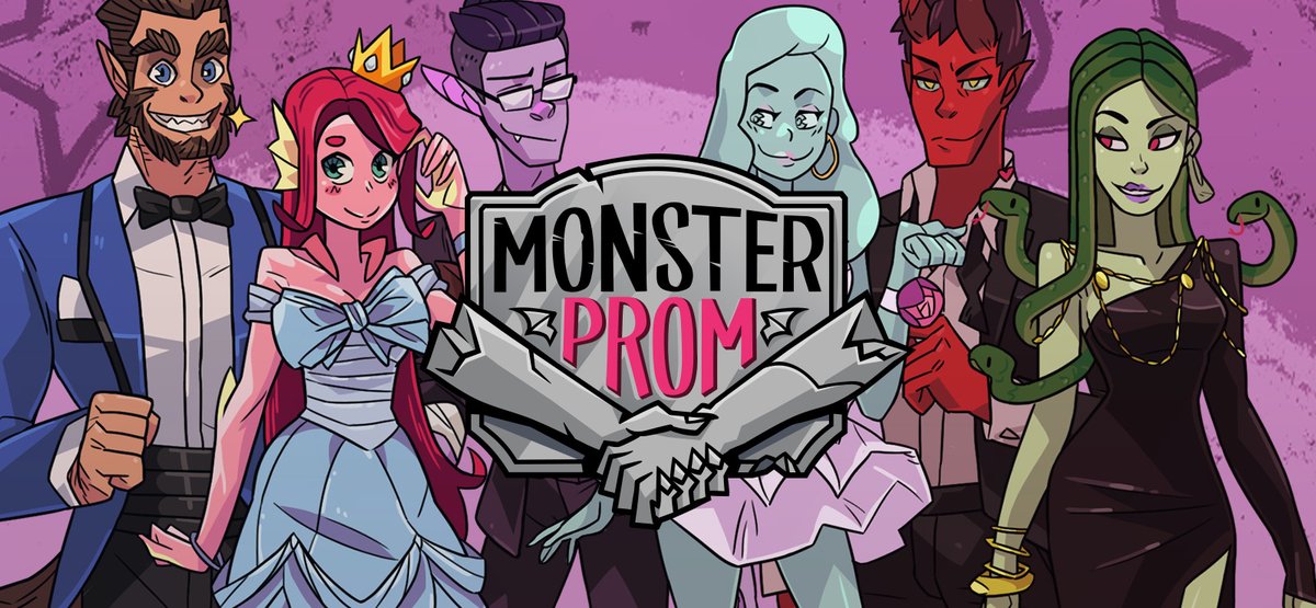 IndieMEGABOOTH's tweet photo. You’ve got 3 wks to find a date for the @monsterprom!

Be your worst self in this award-winning mp dating sim, shown at the IMB in 2018. Beautiful Glitch’s gorgeous game has tons of endings, hilarious dialogue, and lots of hot monsters to fall in love/thirst with!

You ready?? https://t.co/HXQc9a6E18