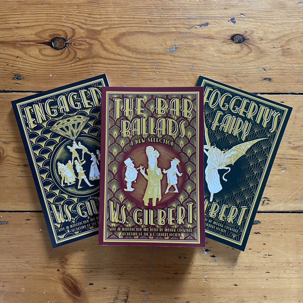 renardpress's tweet photo. A worthy addition to our gorgeous #WSGilbert series: The Bab Ballads: A New Selection by @AndrewJCrowther
With Gilbert’s original illos and all the notes and intros you could possibly desire!
Out now 😁🎶🎭
https://t.co/GnLt5JXczo
#gilbert #gands #gilbertandsullivan #booktwt https://t.co/DSUcTHsGUD