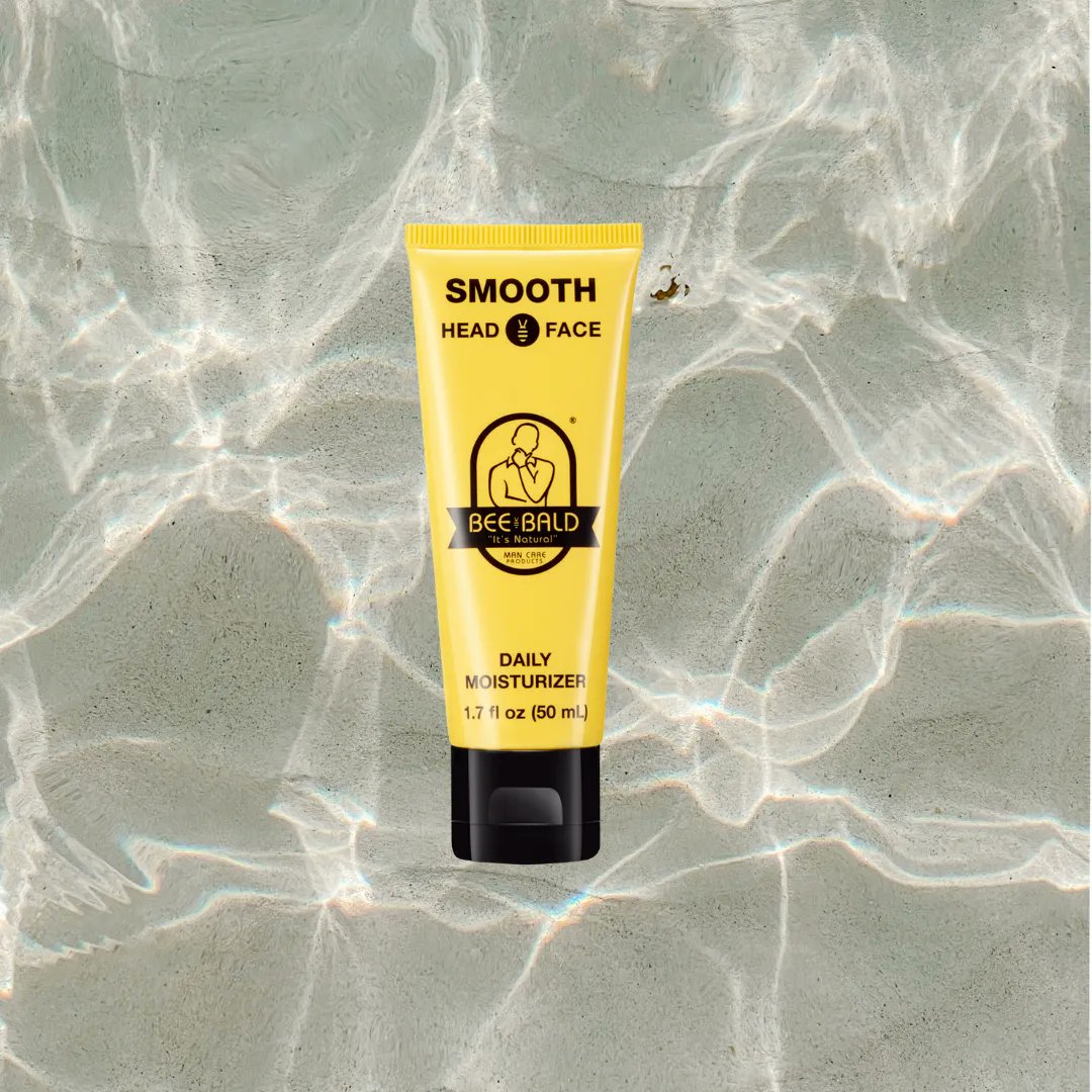 Embrace the smoothest journey with our nourishing moisturiser 💪✨ 

#baldandbeautiful #moisturematters #glowingscalp #smoothjourney #mensskincare #productsforbaldmen #bald #beebald #mensmoisturiser #menshavingproducts