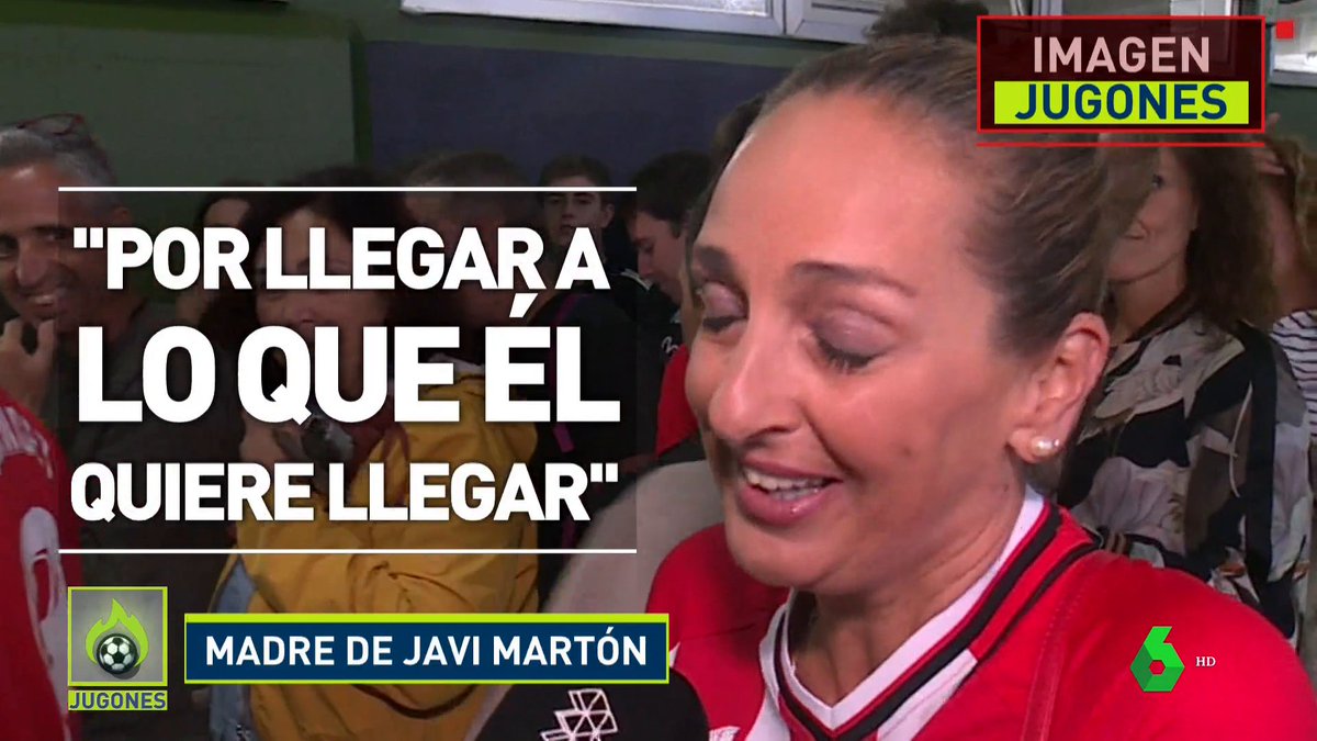 🥹 La emoción de una madre al ver cumplir el sueño de su hijo.

🦁 El Athletic había pensado ceder a Javier Martón, pero Valverde se está planteando quedárselo tras su gran pretemporada.

#JUGONES