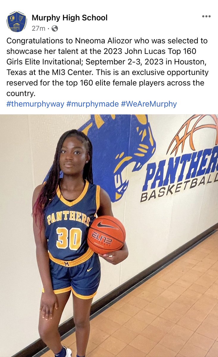 MCPSSathletics's tweet image. Big news. Congratulations, Nneoma! #AimforExcellence #LearningLeading