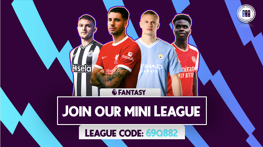 FPLChronicles's tweet photo. 📌Join the Fantasy Football Chronicles league 📌

🆓 FREE ENTRY ✅

🏆£175 Prizepool:

🥇 £100
��� £50
🥉 £25

#Prizes #FPLCommunity #MiniLeague https://t.co/6lsiZd0Cnf