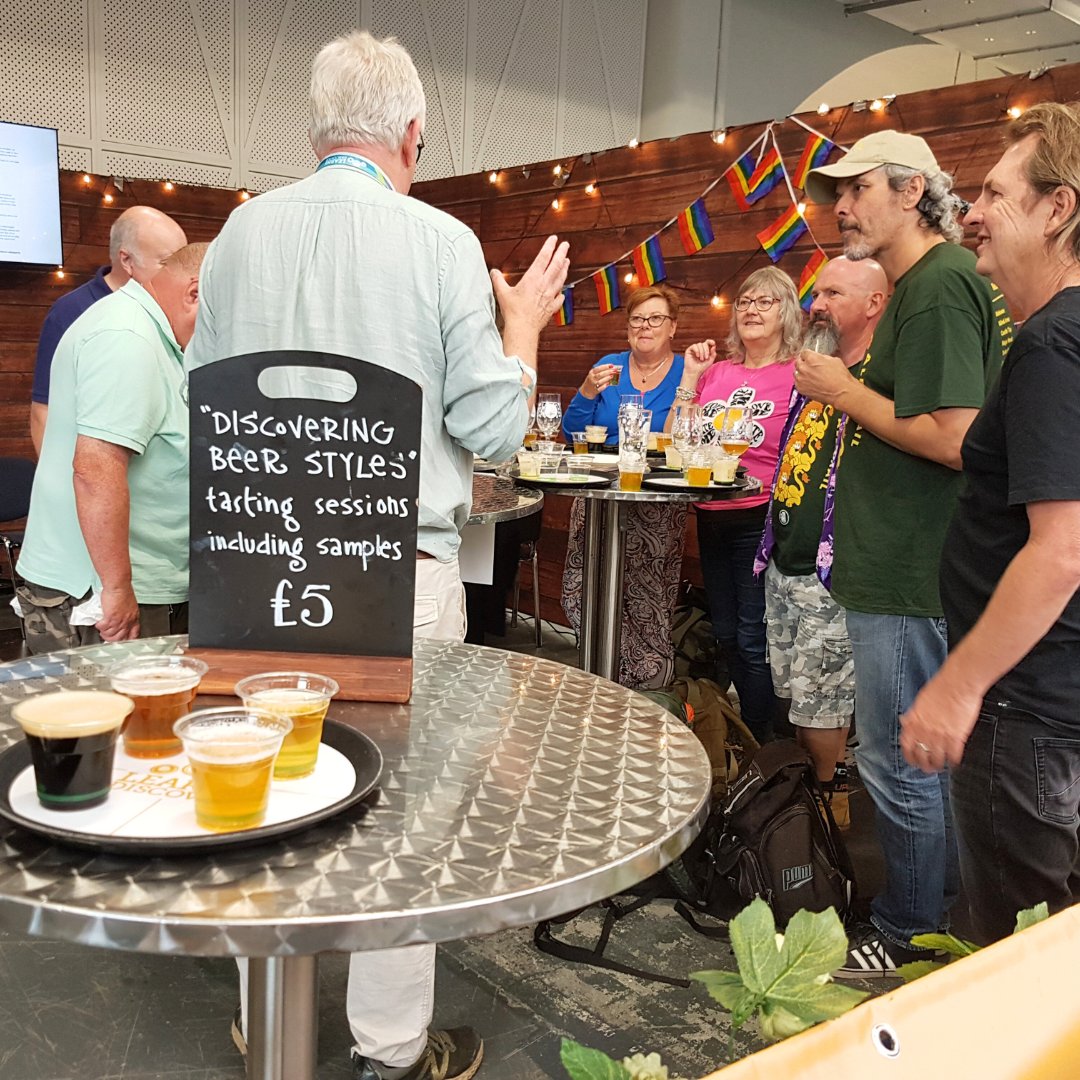 CAMRA_Official's tweet photo. 🍺 Day four of @gbbf is in full swing. What better way to celebrate #InternationalBeerDay than attending #CAMRA’s flagship festival and enjoying one of the many hundreds of beers (and ciders!) available?
👉 There is still time to get tickets here: https://t.co/keqik3qNPT https://t.co/c1b2aTf1Rs