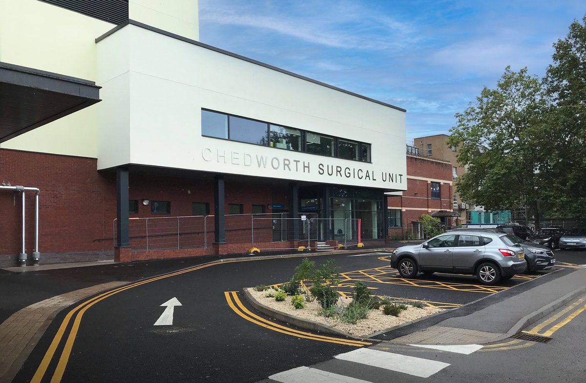 Great to see the hoardings down outside the Chedworth Surgical Unit at Cheltenham General after 2 years! 

A huge thank you and congratulations to everyone involved in the project, the new unit is already having such a positive impact on patient care 💙